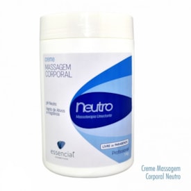 Creme para Massagem Corporal - Neutro 1kg - Essencial