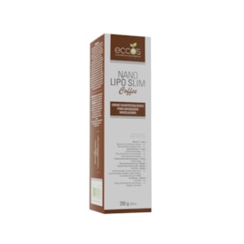 Creme para Massagem Nano Lipo Slim Coffee 250g - Eccos Cosméticos