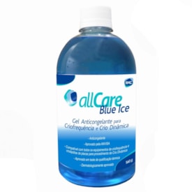 Gel Anticongelante 560g All Care Blue Ice  para Criofrequência e Crio Dinâmica - RMC