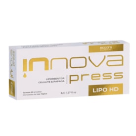 Innova Press Lipo HD - Liporedutor, Celulite e Papada - Eccos Cosméticos