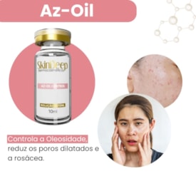 Kit Anti-Acne - Ativo Az-Oil Control + Ativo Clareador Tranexamic Acid  - 10 ml - SkinDeep