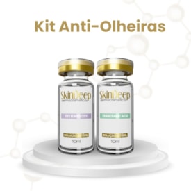 Kit Anti-Olheiras -  Ativo Eye Elasticity + Ativo Clareador Tranexamic Acid - 10 ml - SkinDeep