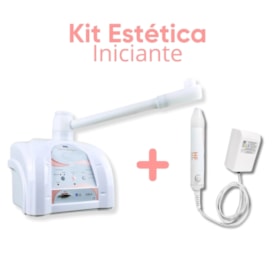 Kit Iniciante Dermosteam  110v Vapor de Ozônio + HF Alta Frequência - Ibramed