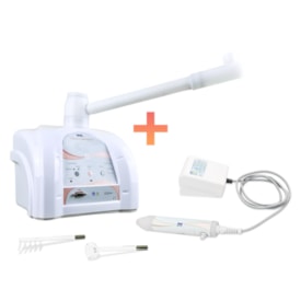 Kit Iniciantes - Dermosteam 220v Vapor de Ozônio +  HF Alta Frequência - IBRAMED