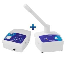 Kit Iniciantes Dermovacuo para Vacuoterapia +  Derm Face Vapor Ativado - MedStart