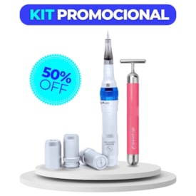 Kit Promocional Smart DermaPen + Smart Vibra Rosa - Smart GR