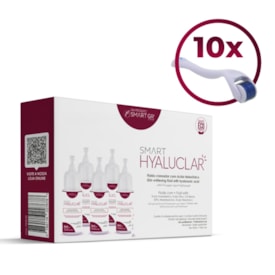 Kit Promocional - Smart Hyaluclar Fluido Clareador + 10 Smart Dermaroller 540 Agulhas de 1.50 mm  - Smart GR