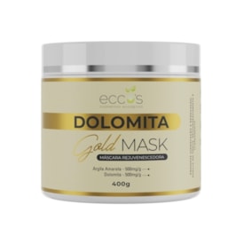 Máscara Rejuvenescedora Dolomita Gold Mask - Eccos Cosméticos