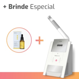 Novo Beauty Steam - Aparelho de Vapor de Ozônio + BRINDE Óleo de Girassol Ozonizado - HTM