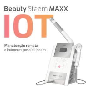 Novo Beauty Steam Maxx IOT - Aparelho de Vapor de Ozônio com Fototerapia LED - HTM