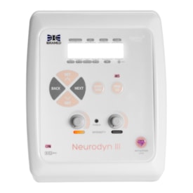 Novo Neurodyn III - Aparelho de correntes com 2 canais TENS/FES - IBRAMED