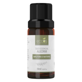 Óleo Essencial de Alecrim Origem Espanhola 10ml - Eccos Cosméticos