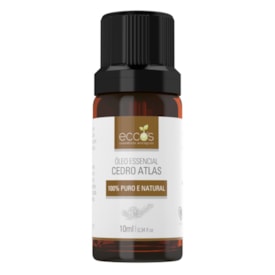 Óleo Essencial De Cedro Atlas 10ml - Anti-inflamatório e Antifúngico - Eccos Cosméticos