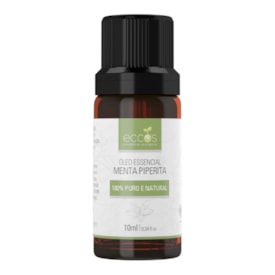 Óleo Essencial de Menta Piperita Origem Indiana 10ml - Eccos Cosméticos