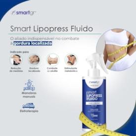 Smart Lipopress Fluido para Gordura Localizada 250 ml - Smart GR