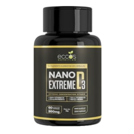 Suplemento Alimentar Nano Extreme D3 500mg 60 cápsulas - Eccos Cosméticos